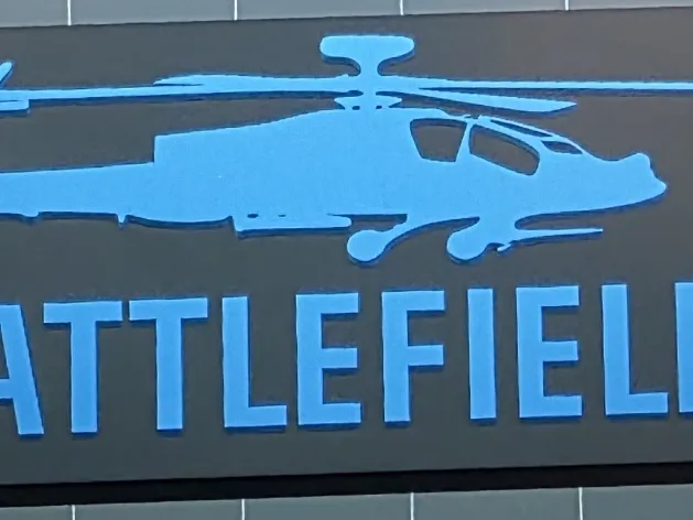 Battlefield 6 Apache Key Chain