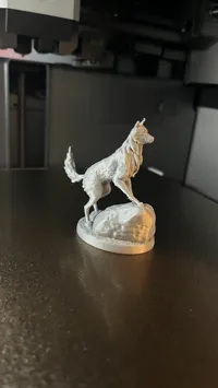 Loup sur son rocher - Kurt — photo 2