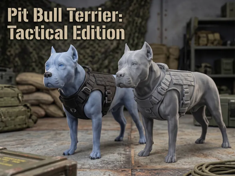 Pit Bull Terrier: Tactical Edition