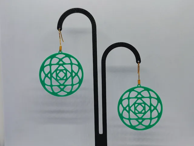 Aretes Rueda de Armonía