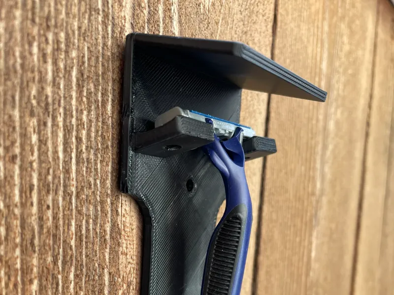Outdoor Razor Holder
