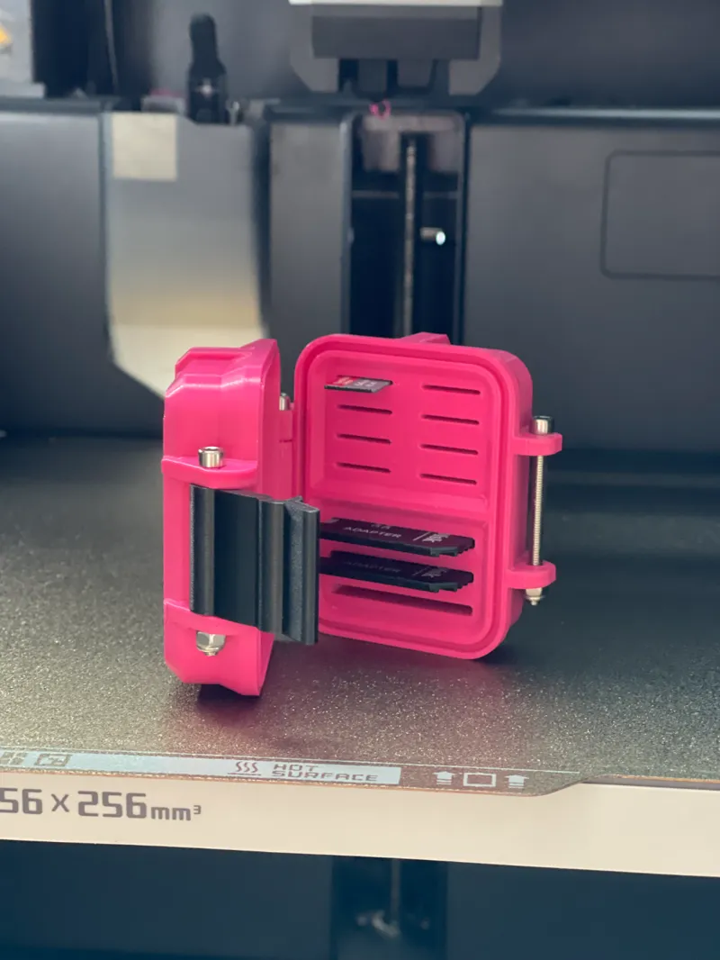 Rugged Box for SD cards and micro SD cards