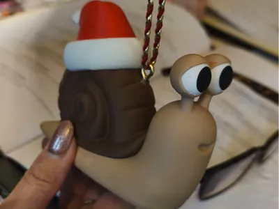 Samy Snail Santa Version