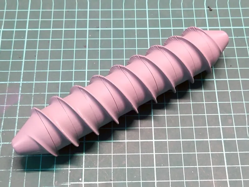 Modular screw propeller for brick vehicles