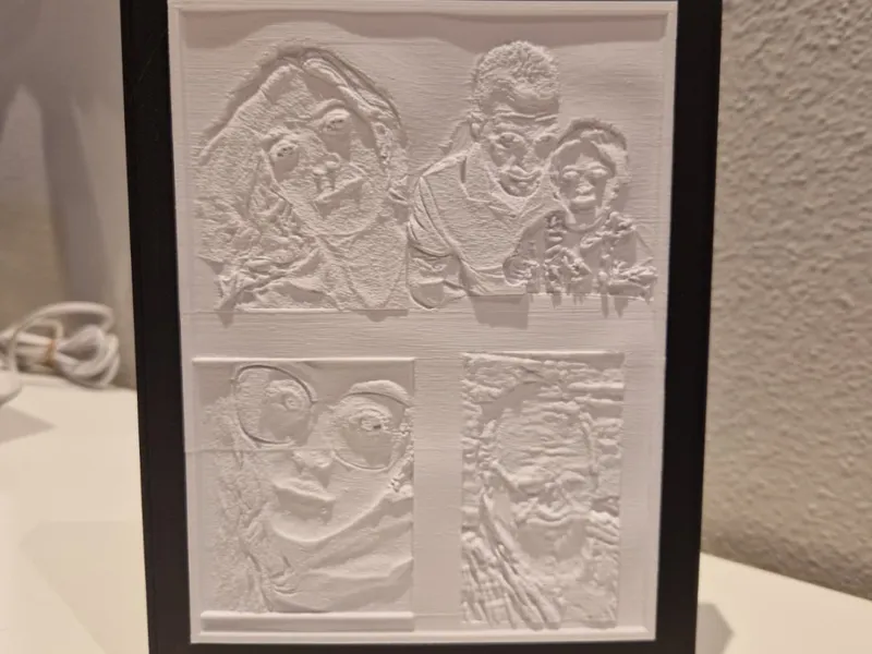 Frame per litofanie