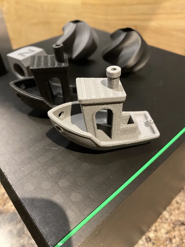 PA6-GF PA6-CF Perfect Print Profile XYZ Cube - Free 3D Print Model ...