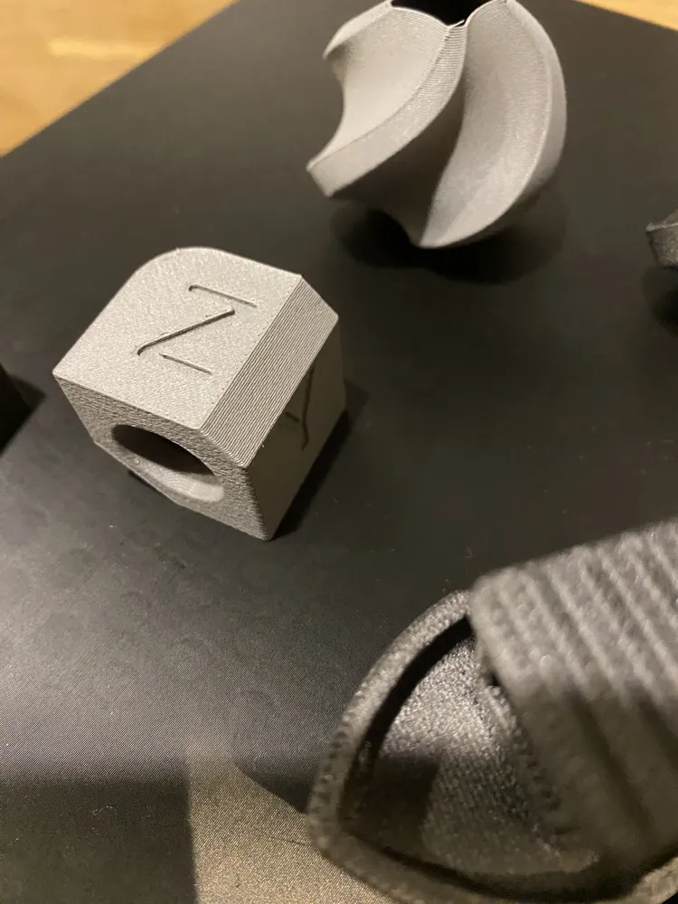 PA6-GF PA6-CF Perfect Print Profile XYZ Cube - Free 3D Print Model ...