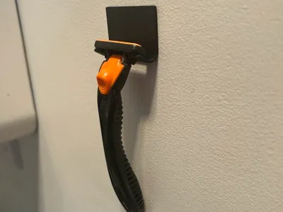 Razor Holder, 4g, 20 min print, Bic razor.
