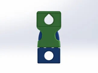 glove side release buckle