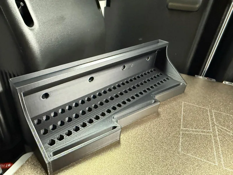 Akkuschrauber Halter +72 Bits + kleine Ablage