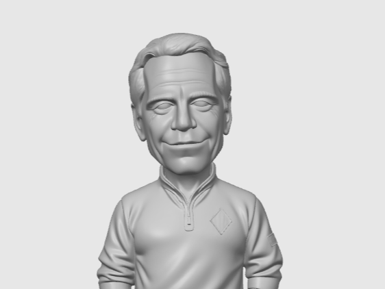 Jeffrey Epstein bobblehead figurine