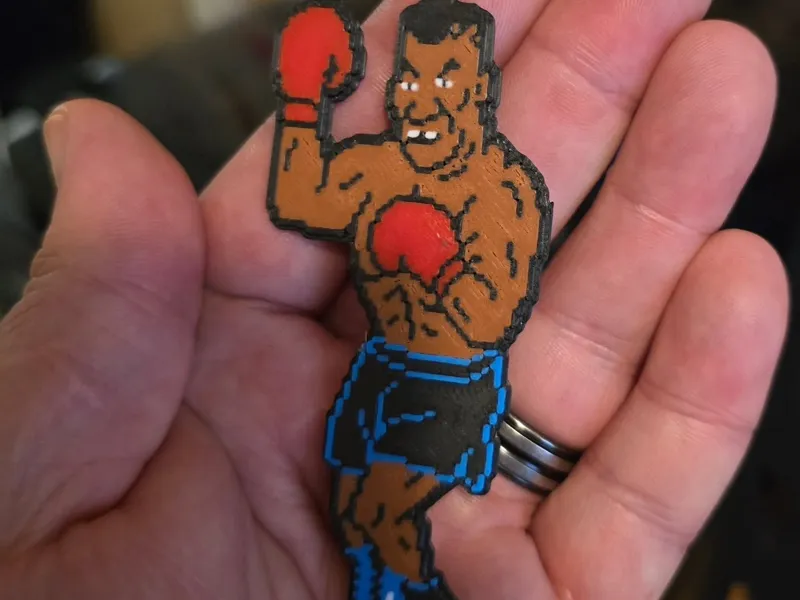 Mike Tyson Keychain 