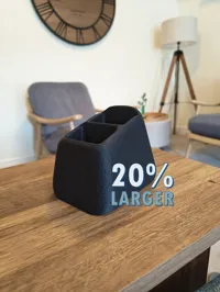 20% LARGER 2 Slot - 0.2mm layer, 3 walls, 10% infill