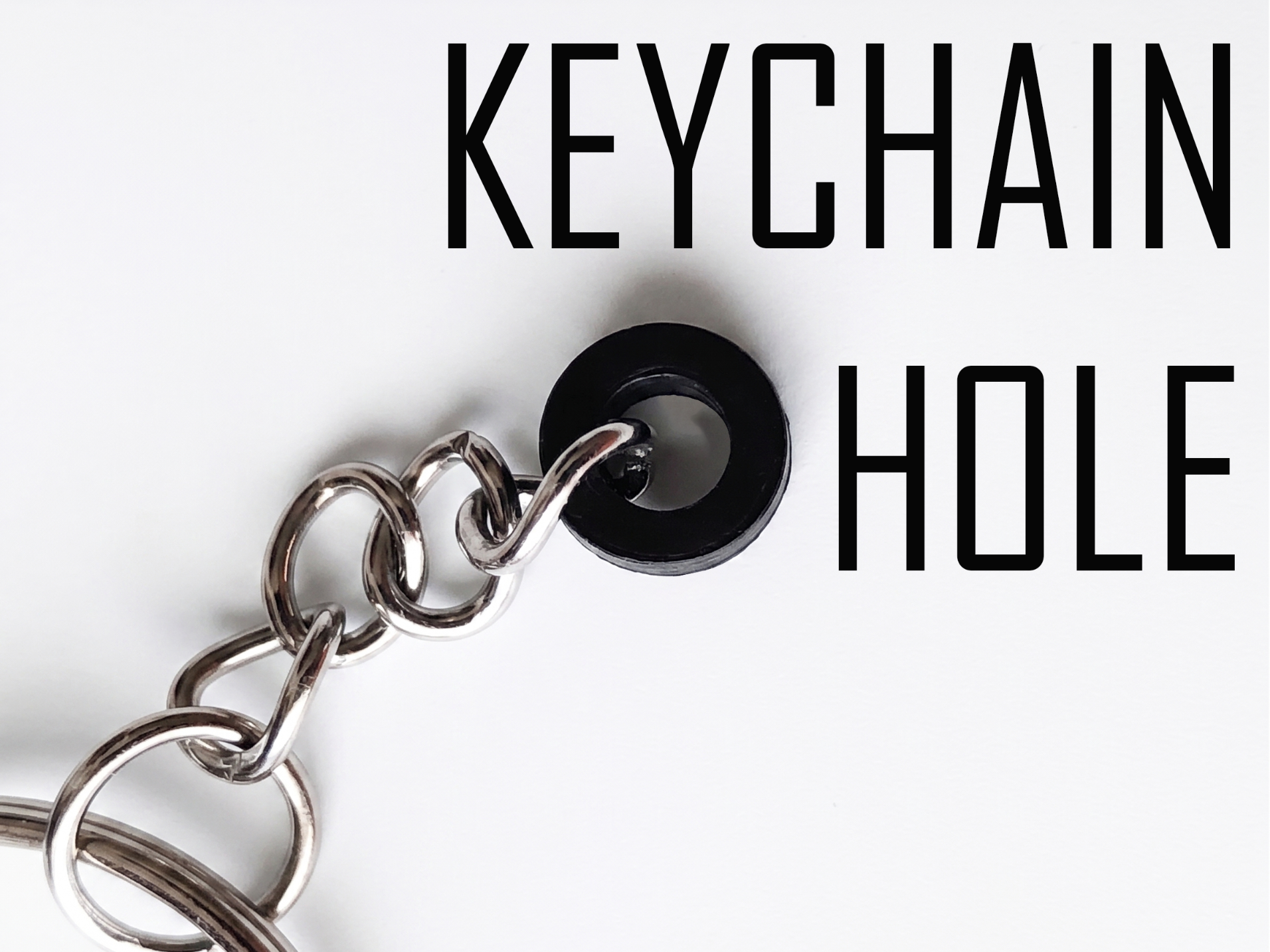 Keychain Hole | Quickly Add to Your Models!