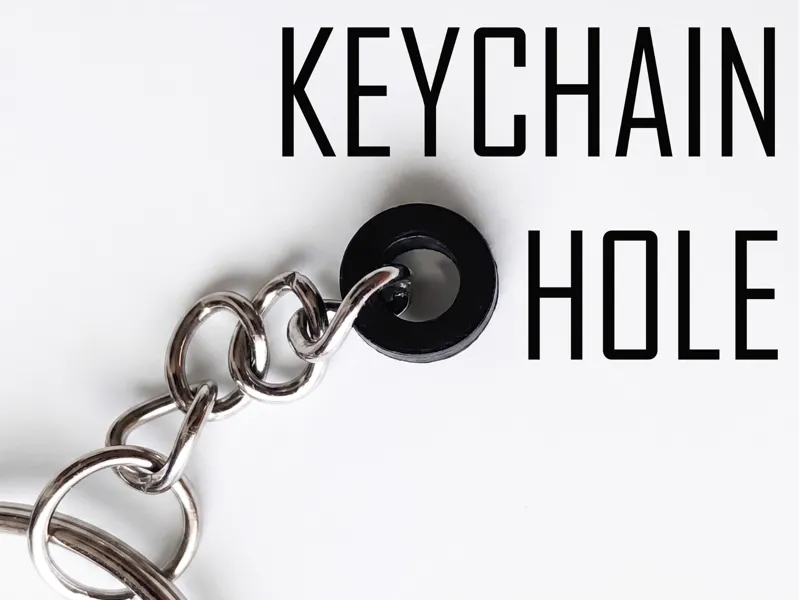 Keychain Hole | Quickly Add to Your Models!