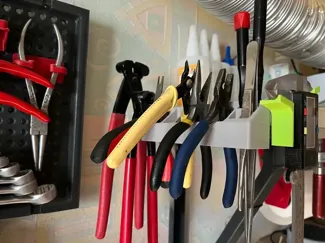 Wall Mountable Pliers Holder