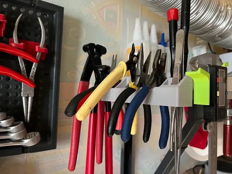 Wall Mountable Pliers Holder