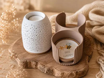 Minimalist storage for 100mm coasters