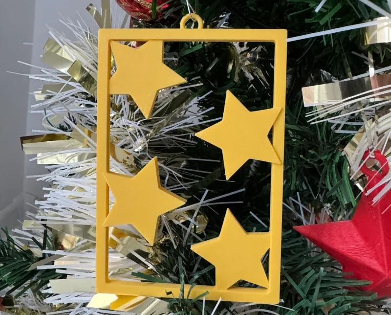 Starry Christmas Tree Decoration