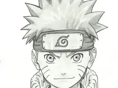 Naruto Hidden Leaf Village Logo Stamp