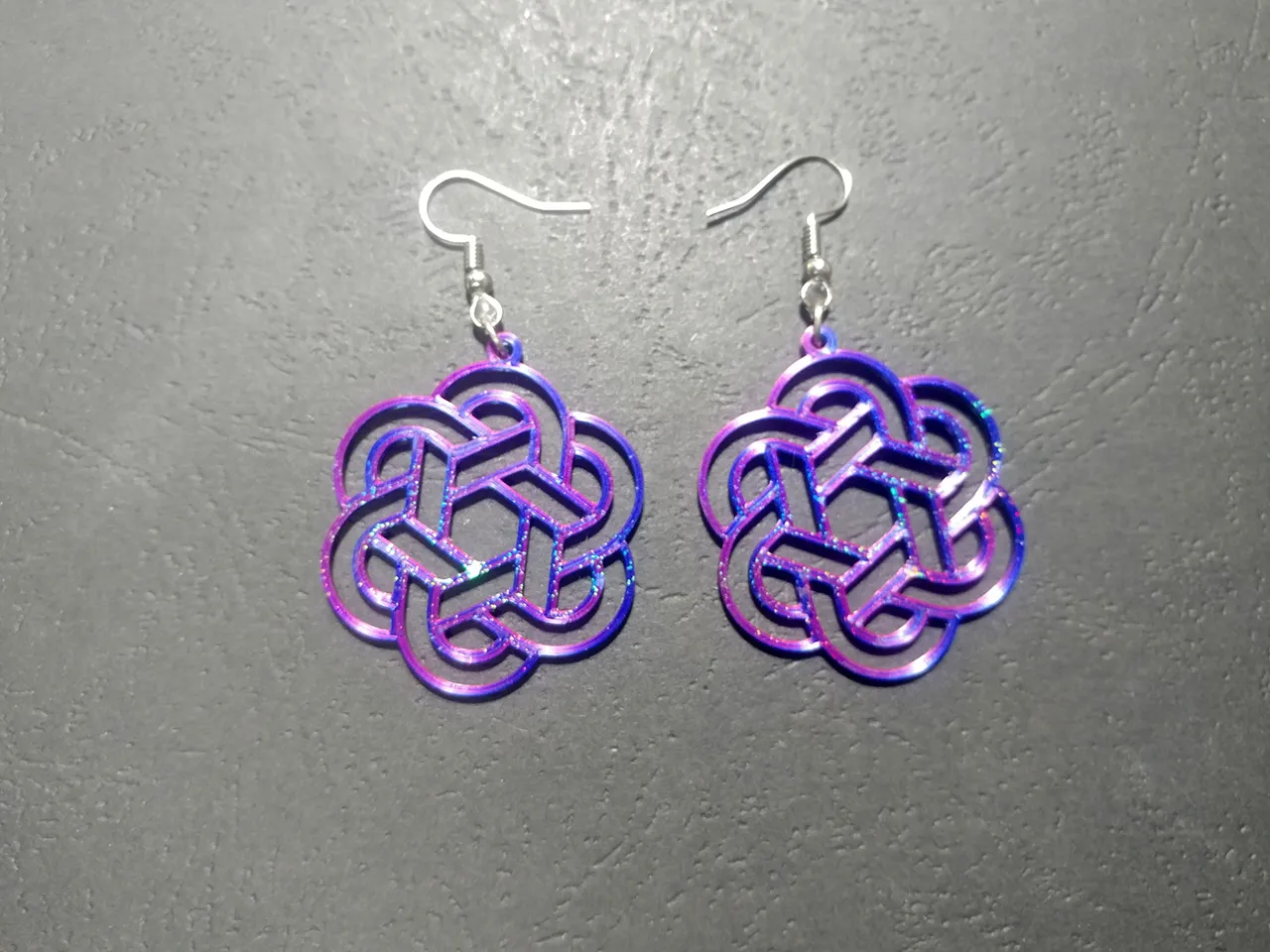 Knotted Halo Earrings view 4