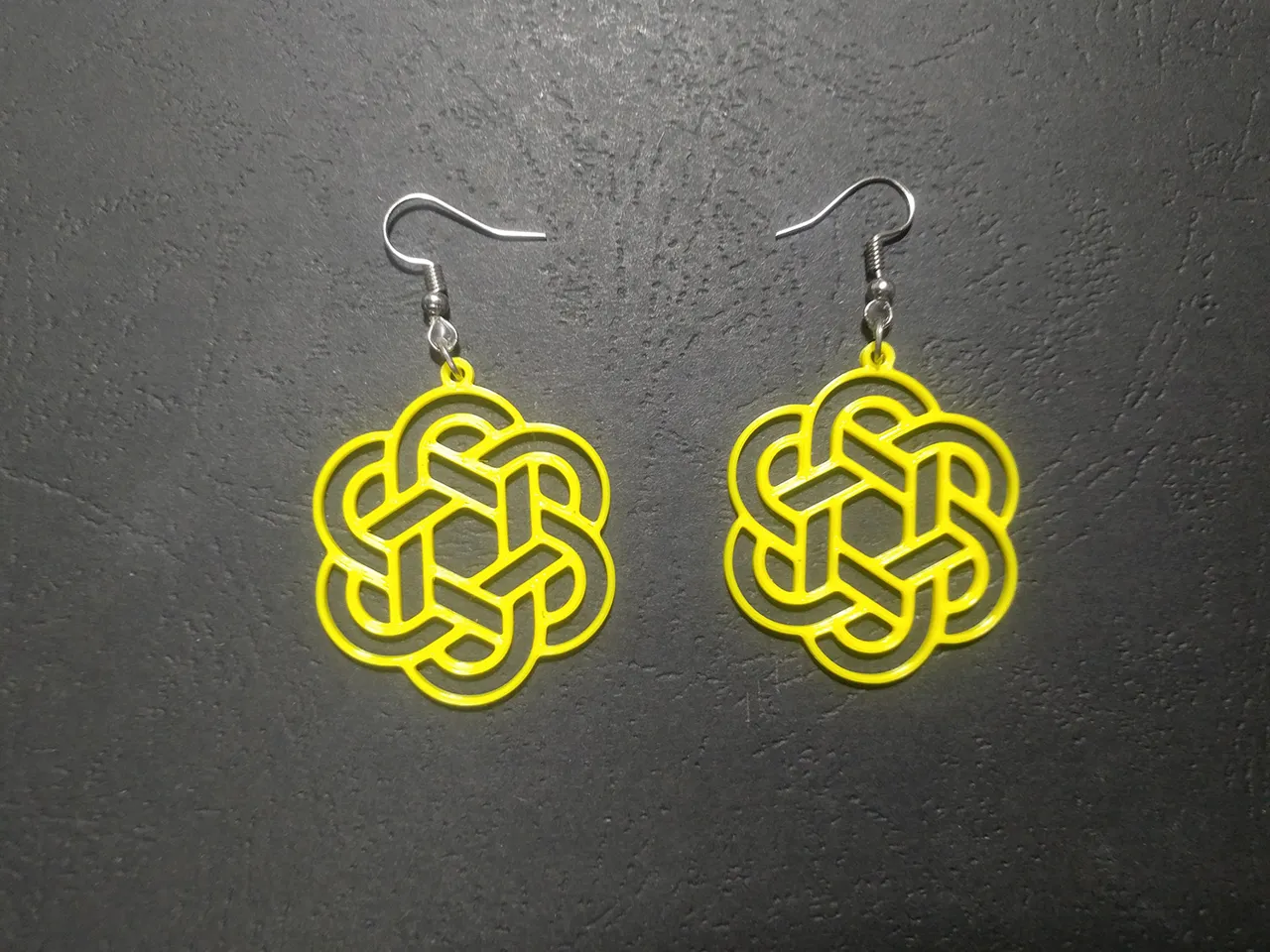 Knotted Halo Earrings view 3