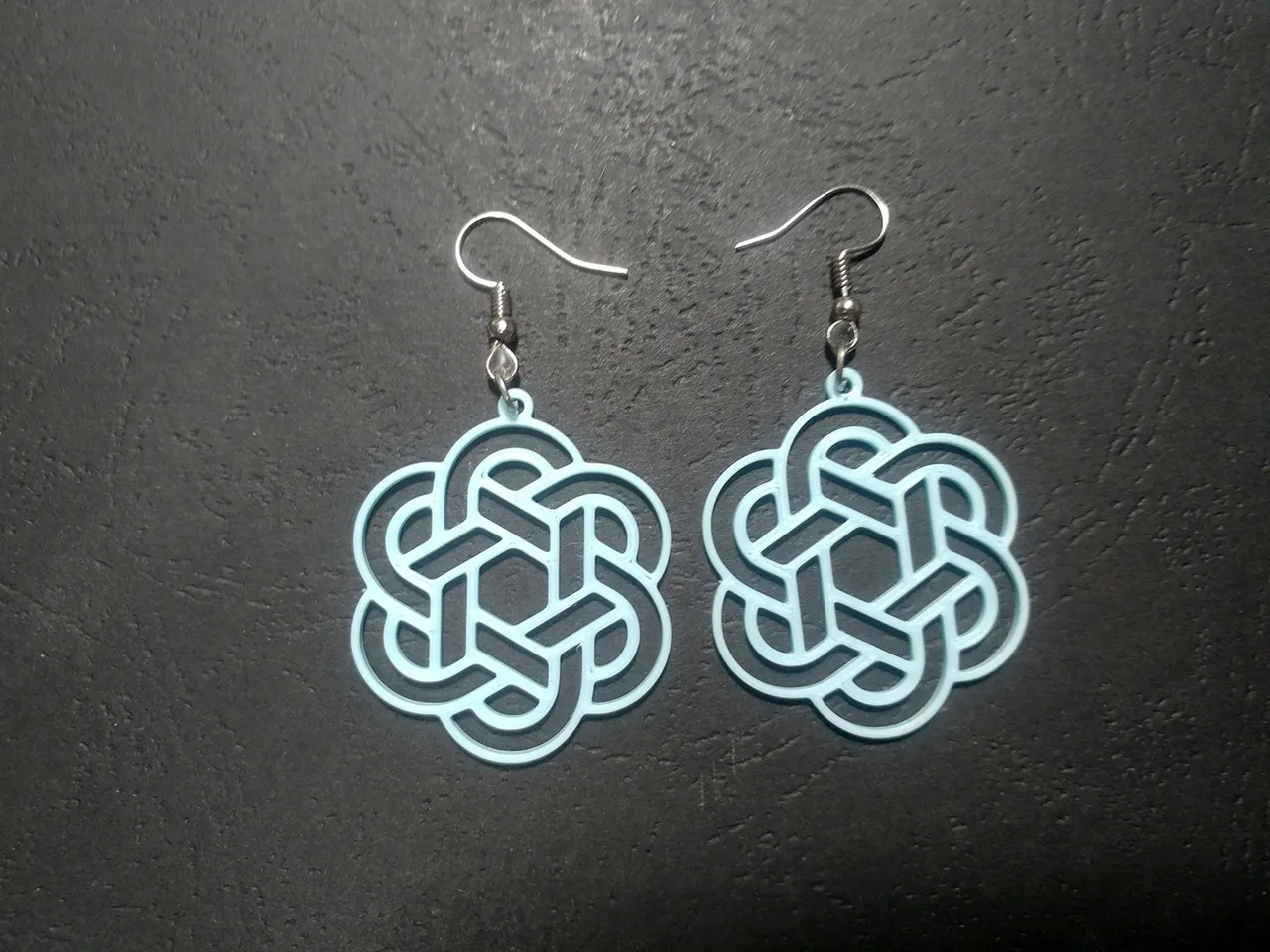 Knotted Halo Earrings view 2