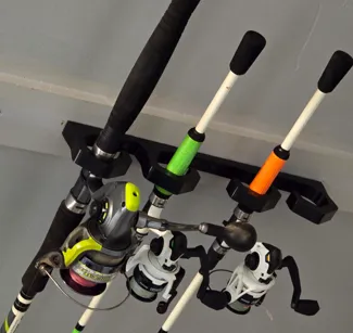 Ceiling Fishing Rod Holder V2