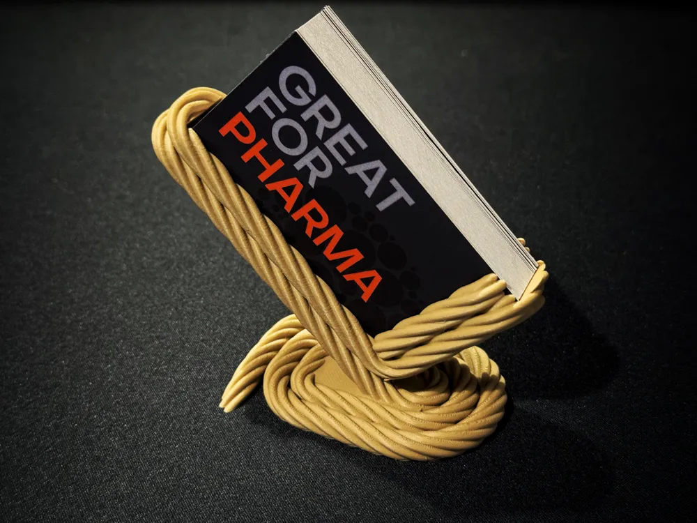 Business Card Holder - Rope by 3DVPrint MakerWorld: Download Free 3D Models