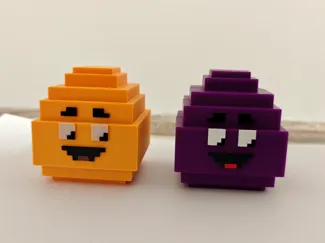 金色奶昔大哥能量蛋/McDonald's Golden Grimace Energy Egg