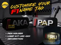 F1 LETTERS, flag and FIXING GUIDE