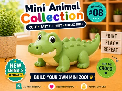 Mini Croco – Mini Animal Collection #08