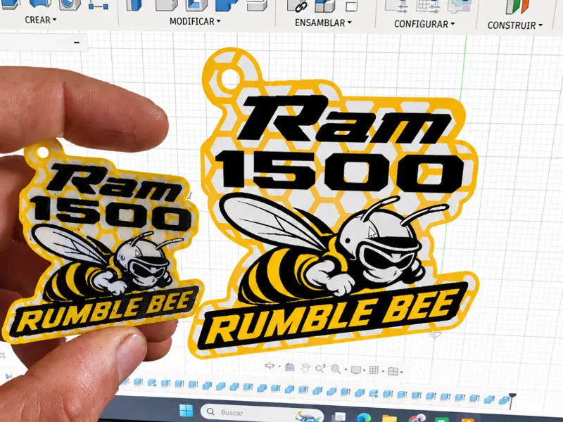 Ram 1500 Rumble Bee – Llavero