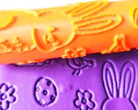 Rouleau à texture lapin de Pâques — photo 4
