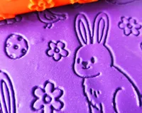 Rouleau à texture lapin de Pâques — photo 3