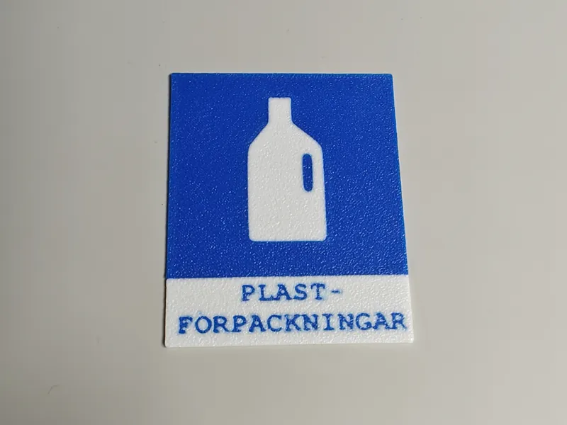 Plastförpackningar källsortering