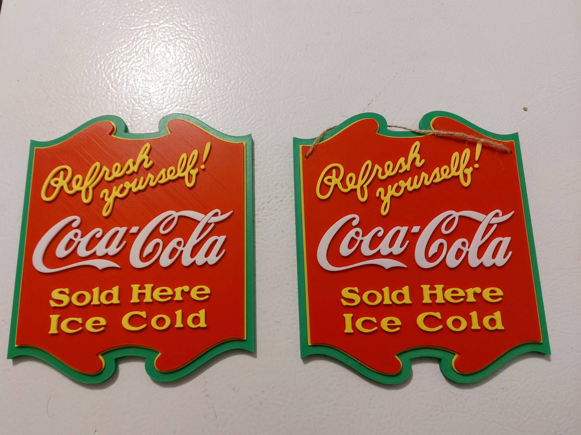 Vintage Coca-Cola sign