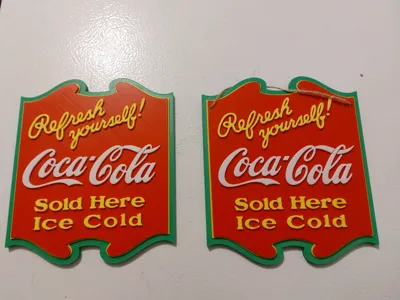 Vintage Coca-Cola sign