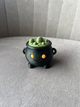 Adorno temático: Cute Witch Cauldron | Halloween Decor — vista de referencia 3