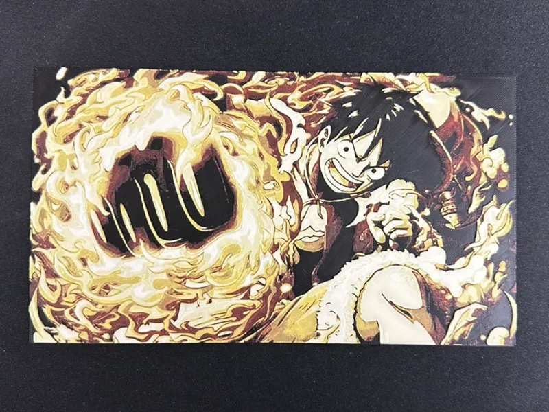 Luffy Redhawk One Piece Hueforge 240x135