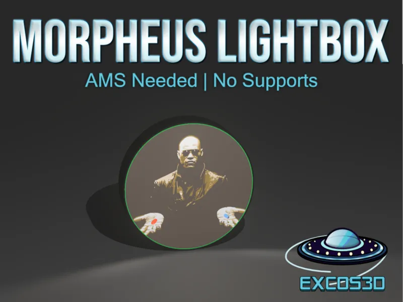 Morpheus - Red&Blue Pill - Lightbox
