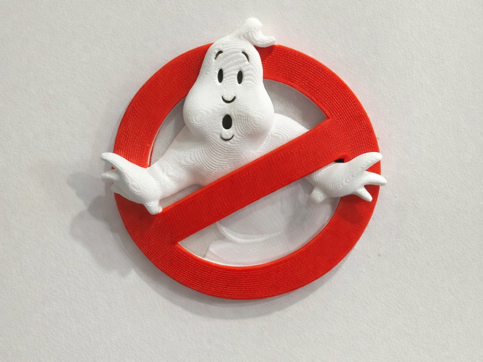 Ghostbuster logo - magnet Ams and plain