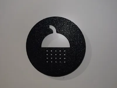 Shower Sign