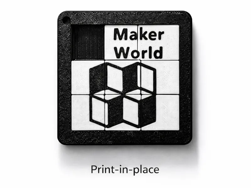 Sliding puzzle - MakerWorld