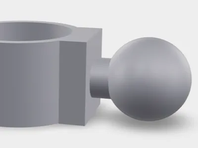 ViVo Monitor Mount w/1" RAM ball