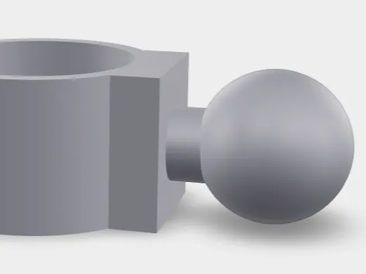 ViVo Monitor Mount w/1" RAM ball