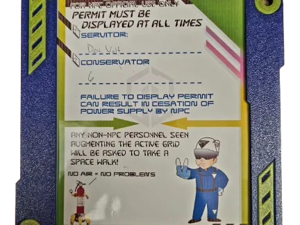 NPC Power Card Holder - Neotropolis