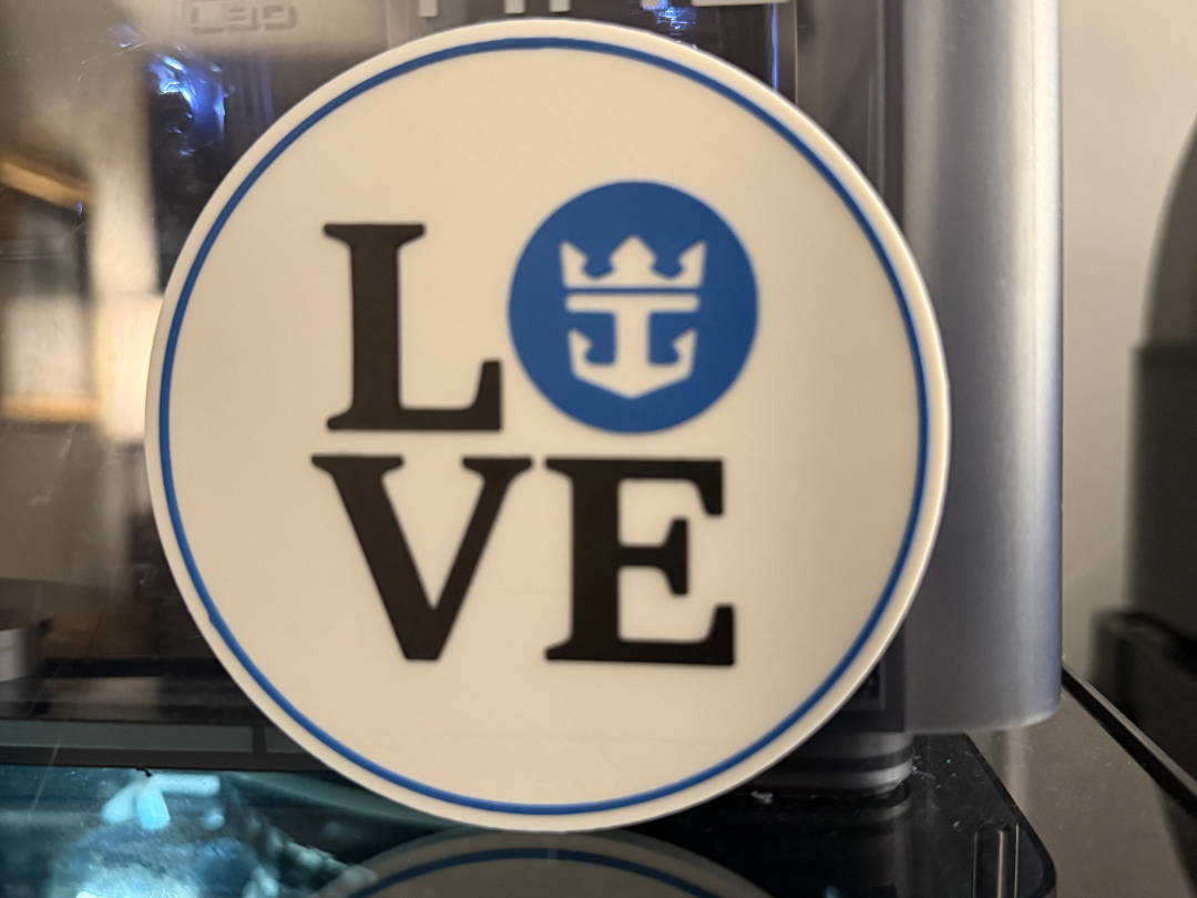 LOVE ROYAL CARIBBEAN CRUISE COASTER