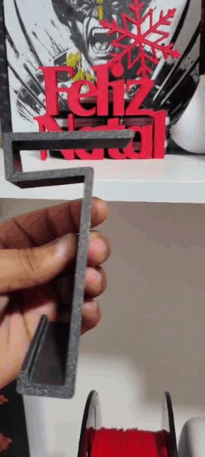 Suporte de Celular para Prateleira de 15mm