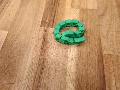 Flexi Snake – Articulated Print-in-Place Toy 